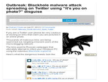 Blackhole Malware attack